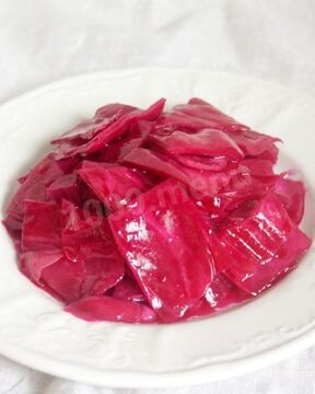 Капуста по-гурийски со свеклой на зиму