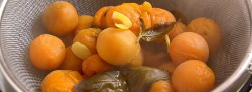 абрикосовый компот с базиликом и лимоном. Шаг 6