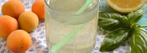 абрикосовый компот с базиликом и лимоном. Шаг 7