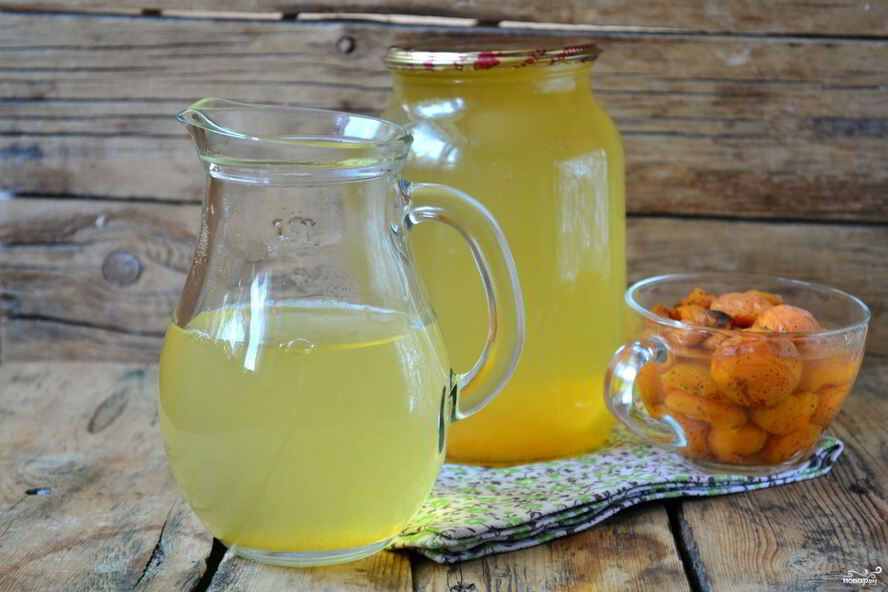 Рецепт компот из абрикосов на зиму