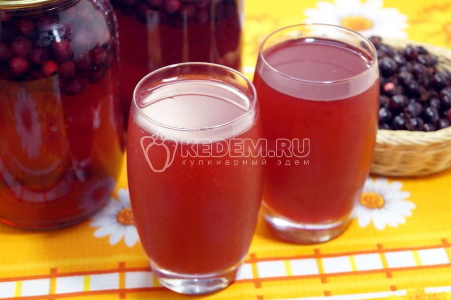 Рецепт компот из ирги