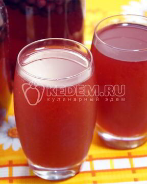 Компот из ирги