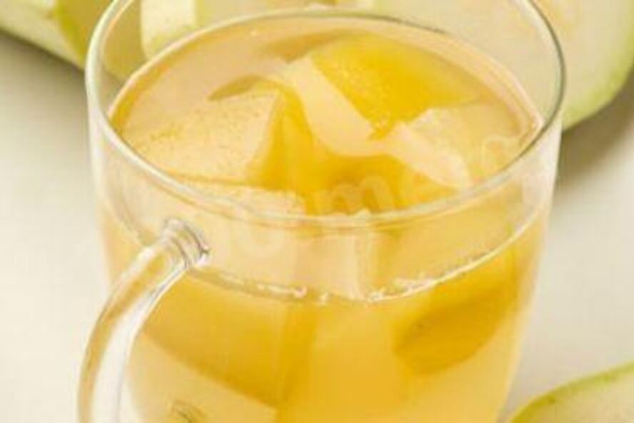 Рецепт компот из кабачков со вкусом ананаса