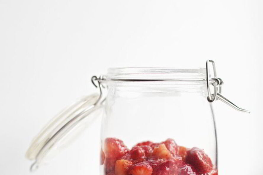 Рецепт компот из клубники без стерилизации