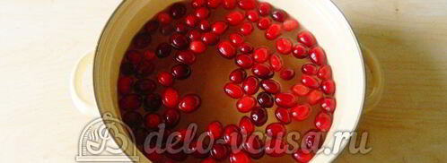 компот из клюквы. Шаг 4