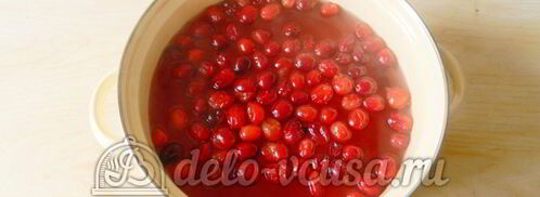 компот из клюквы. Шаг 5