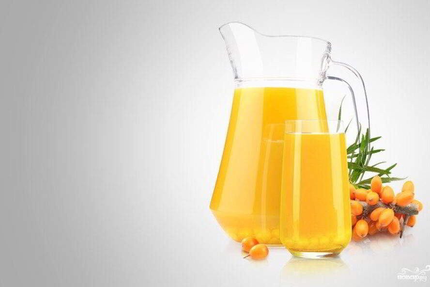 Рецепт компот из облепихи замороженной