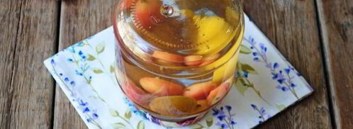 компот из ранеток и слив на зиму. Шаг 14