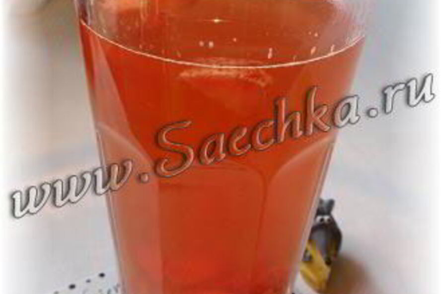 Рецепт компот из ревеня