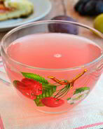 Компот из слив и винограда