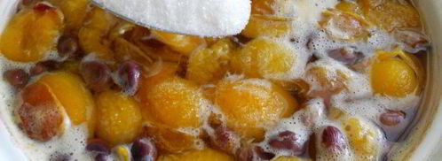 компот из слив и винограда. Шаг 3