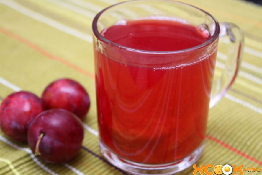 Рецепт компот из слив
