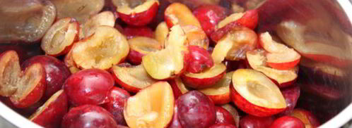 компот из слив. Шаг 2