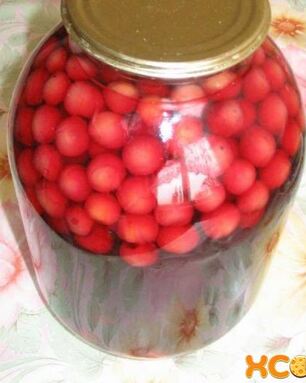 Компот из вишен с косточками на зиму