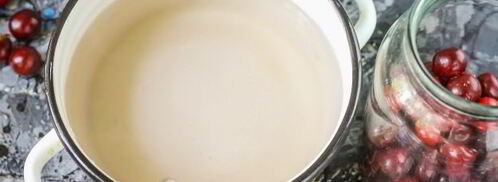 компот из вишни с косточками на зиму. Шаг 10