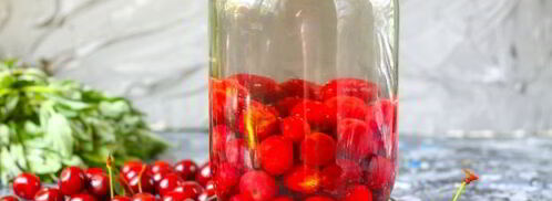 компот из вишни с косточками на зиму. Шаг 11