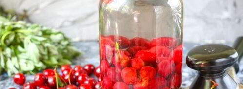 компот из вишни с косточками на зиму. Шаг 12