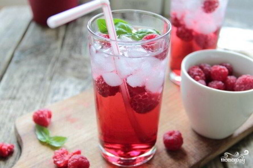 Рецепт компот из замороженной малины