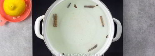 компот из замороженной вишни. Шаг 3