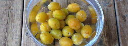 компот из желтой сливы на зиму. Шаг 7