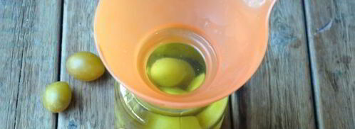 компот из желтой сливы на зиму. Шаг 10