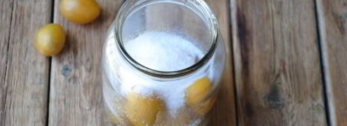 компот из желтой сливы на зиму. Шаг 12