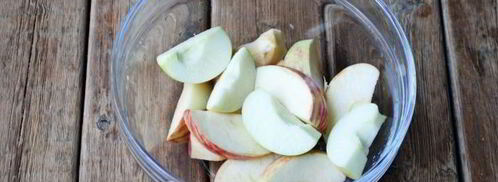 компот с яблоками, сливами и персиками на зиму. Шаг 8