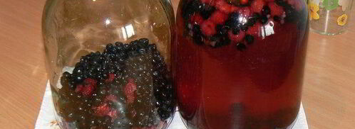 компот ягодное ассорти. Шаг 3