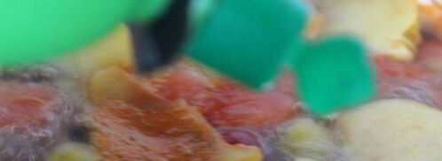 летний компот с арбузом, яблоком и ягодами. Шаг 3