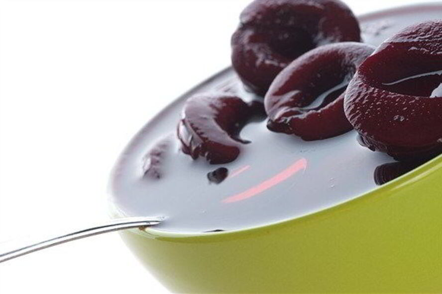 Рецепт сливовый компот с корицей