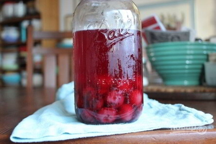 Рецепт вишневый компот детям