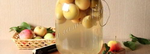 яблочный компот на зиму. Шаг 8