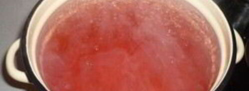 закатка компота из слив. Шаг 3