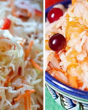 Квашеная капуста с брусникой