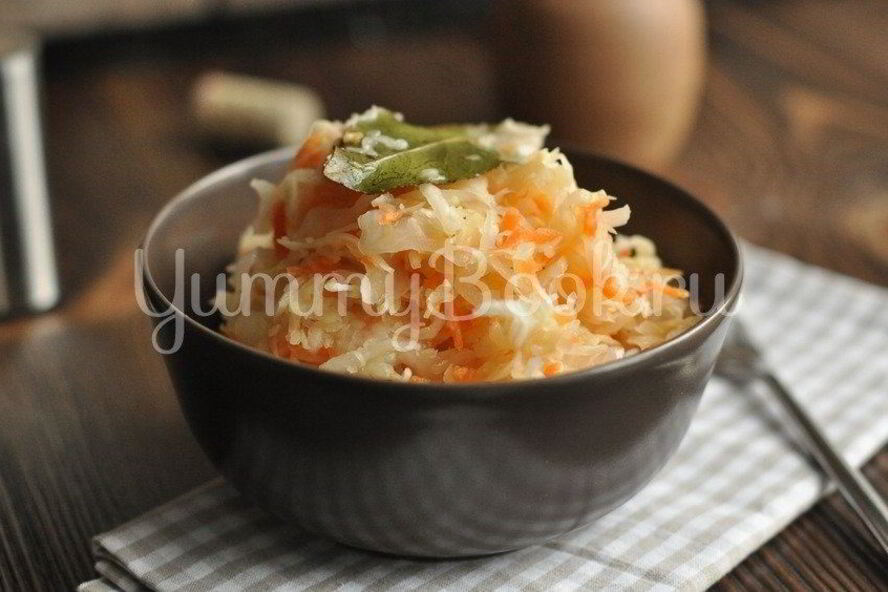 Рецепт квашеная капуста