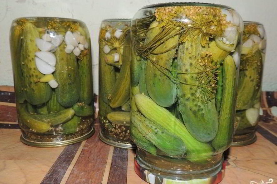Рецепт маленькие огурчики на зиму