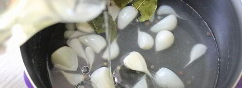 чеснок маринованный на зиму. Шаг 7