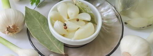 чеснок маринованный на зиму. Шаг 9