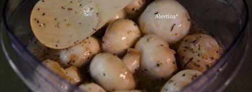 грибы маринованные — антипасти. Шаг 3