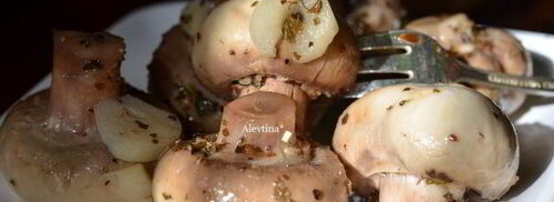 грибы маринованные — антипасти. Шаг 5