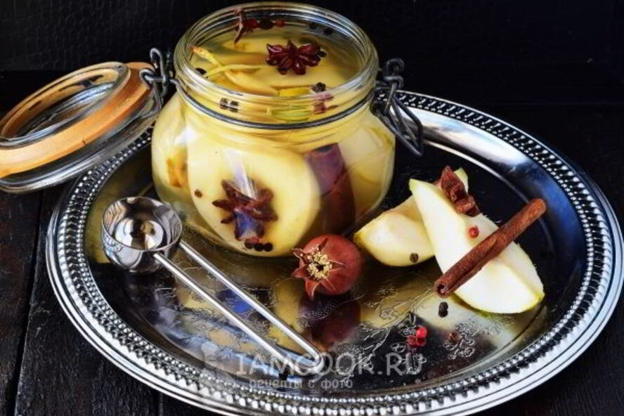 Рецепт груши, маринованные на зиму