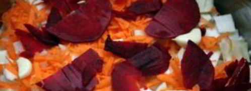 капуста, маринованная по-корейски со свеклой. Шаг 4