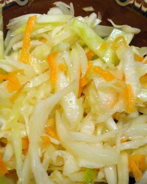 Маринованная капуста без лука