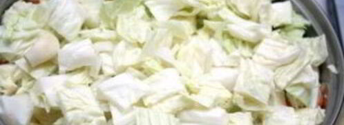 маринованная капуста кусочками со свеклой. Шаг 5