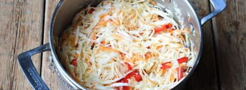 маринованная капуста с перцем. Шаг 13