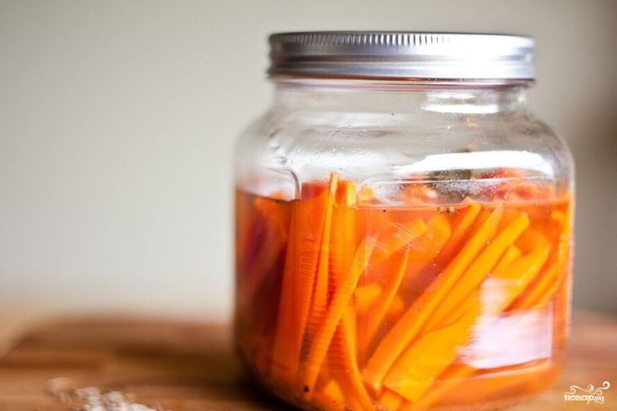 Рецепт маринованная морковь