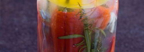 маринованный перец с селедкой. Шаг 7