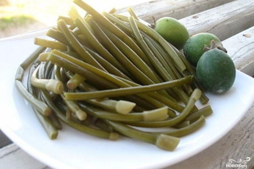 Рецепт маринованный зеленый лук на зиму