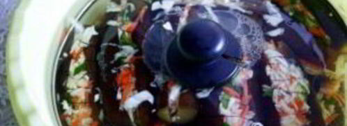 маринованные баклажаны с морковкой. Шаг 3