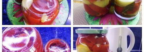 маринованные гогошары с медом и яблоком. Шаг 3